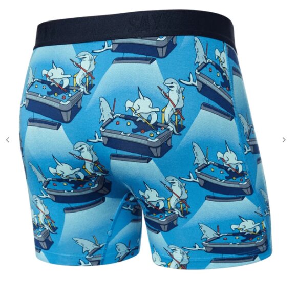SAXX ULTRA Boxer Briefs with Fly “Pool Shark" - Picture 2 of 4